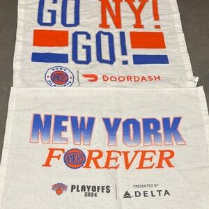 New York Knicks Playoffs 2023 & 2024 Rally Towel (both towels)
